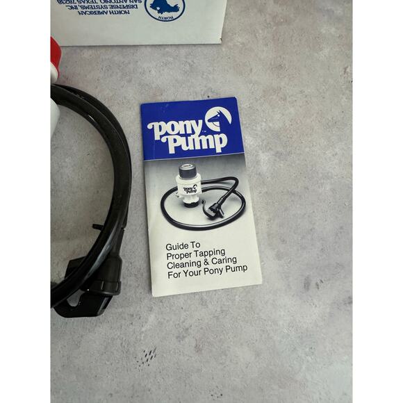 The Pony Pump Draft Beer Dispenser North American Dispense Systems Keg Tapper - Picture 8 of 8